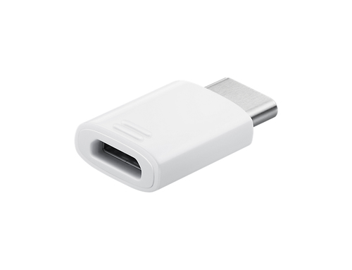 MicroUSB to USB-C Adapter White - Foto 1