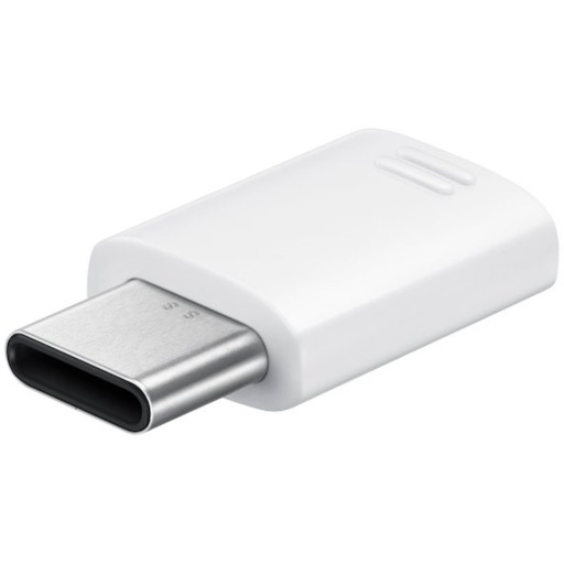 Samsung MicroUSB to USB-C Adapter White