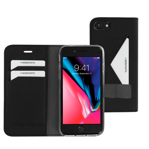 Mobiparts Classic Wallet Case Apple iPhone 7/8/SE (2020) Black