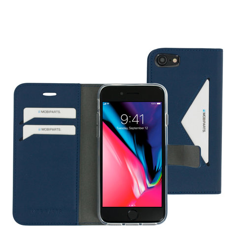 Mobiparts Classic Wallet Case Apple iPhone 7/8/SE (2020) Blue