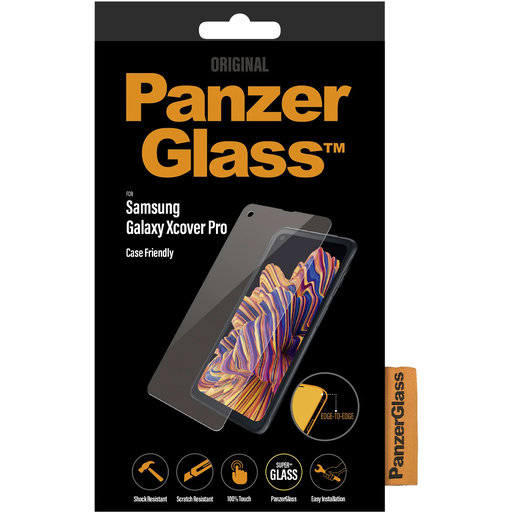 PanzerGlass PanzerGlass Samsung Galaxy Xcover Pro - Case Friendly - SUPER+ Glass