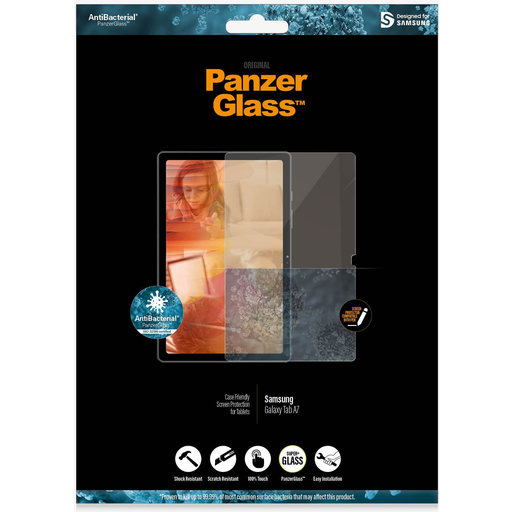 PanzerGlass Samsung Galaxy Tab A7 Case Friendly - SUPER+ Glass