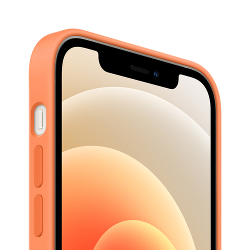 iPhone 12 / 12 Pro Silicone Case with MagSafe Kumquat - Foto 2