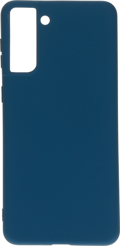 Silicone Cover Samsung Galaxy S21 Plus Blueberry Blue - Foto 1