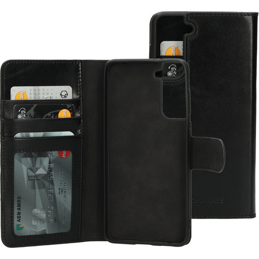 Mobiparts Excellent Wallet Case 2.0 Samsung Galaxy S21 Jade Black