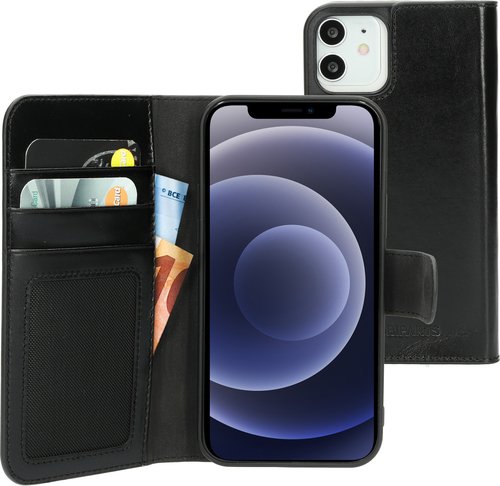 Excellent Wallet Case 2.0 Apple iPhone 12/12 Pro Jade Black - Foto 3
