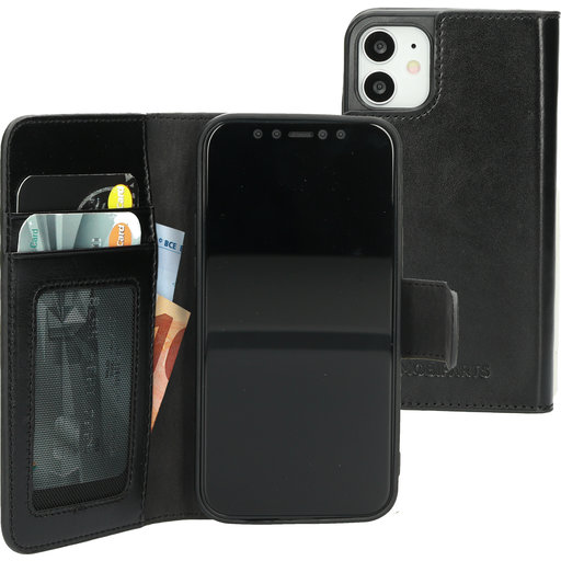 Mobiparts Excellent Wallet Case 2.0 Apple iPhone 12 Mini Jade Black