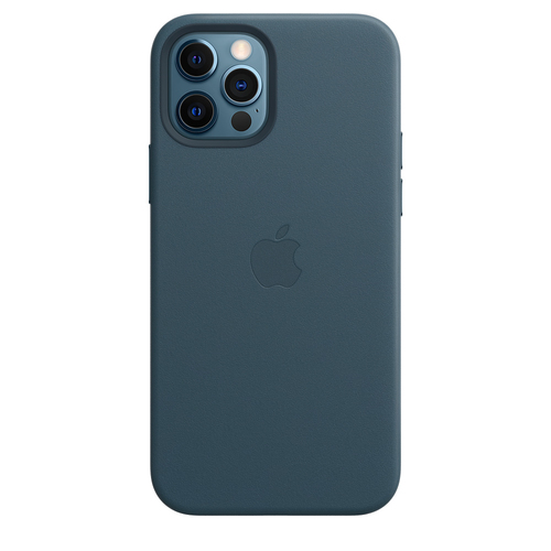 iPhone 12/12 Pro Leather Case with MagSafe Baltic Blue - Foto 1
