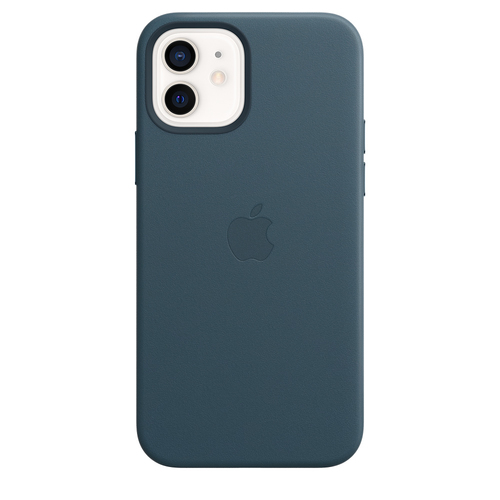 iPhone 12/12 Pro Leather Case with MagSafe Baltic Blue - Foto 2