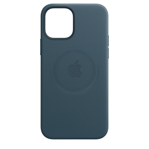 iPhone 12/12 Pro Leather Case with MagSafe Baltic Blue - Foto 3