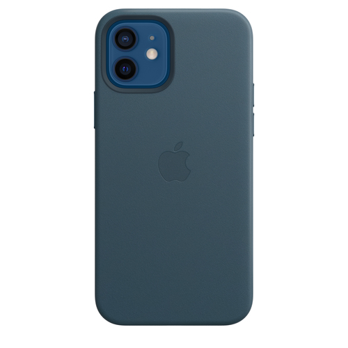 iPhone 12/12 Pro Leather Case with MagSafe Baltic Blue - Foto 4