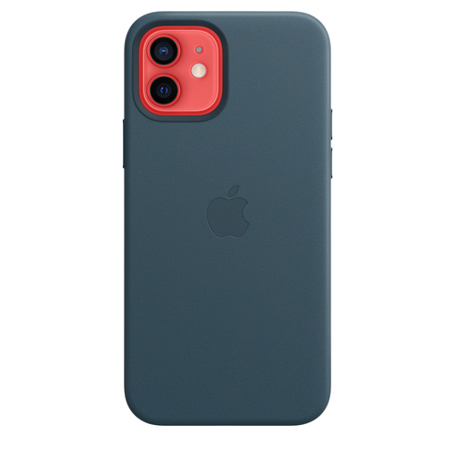 iPhone 12/12 Pro Leather Case with MagSafe Baltic Blue - Foto 5