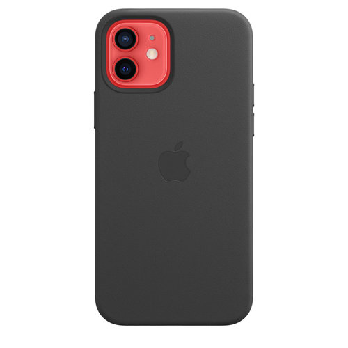 iPhone 12/12 Pro Leather Case with MagSafe - Black - Foto 3