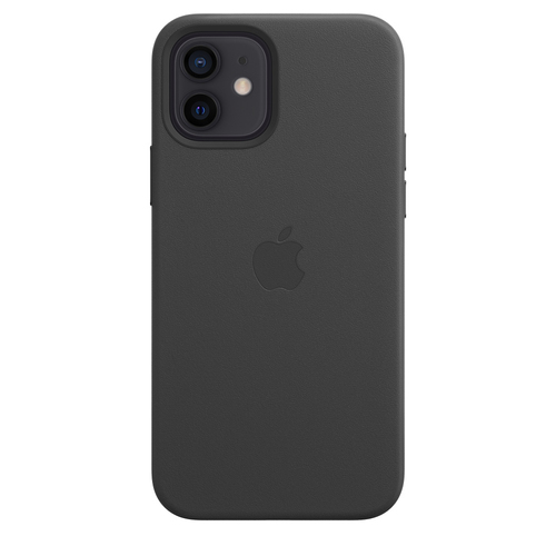 iPhone 12/12 Pro Leather Case with MagSafe - Black - Foto 5
