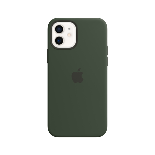 iPhone 12 / 12 Pro Silicone Case with MagSafe Cyprus Green MHL33ZM/A - Foto 1