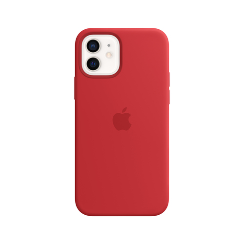 iPhone 12 / 12 Pro Silicone Case with MagSafe (PRODUCT) RED MHL63ZM/A - Foto 2
