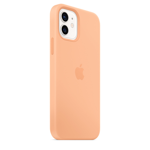 iPhone 12 / 12 Pro Silicone Case with MagSafe Cantaloupe MK023ZM/A - Foto 4
