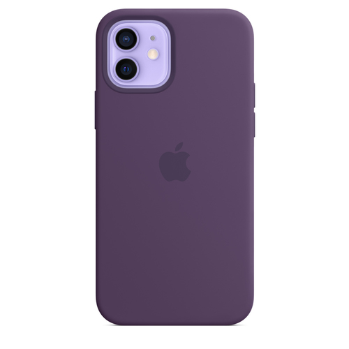 iPhone 12 / 12 Pro Silicone Case with MagSafe Amethyst MK033ZM/A - Foto 5