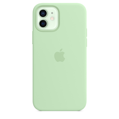 iPhone 12/12 Pro Silicone Case with MagSafe Pistachio MK003ZM/A - Foto 2